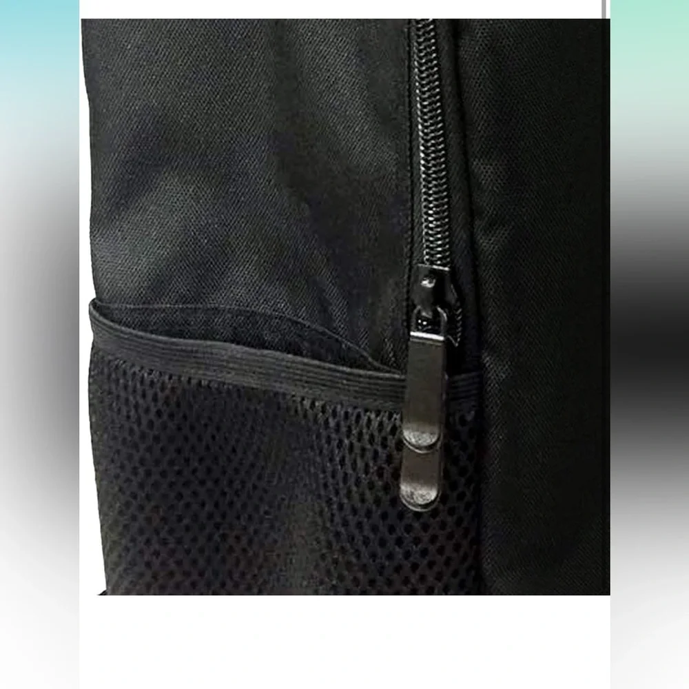 STAR WARS BLACK MANDALORIAN CHILD STANDING‎ 18 INCH MESH PADDED LAPTOP BACKPACK
